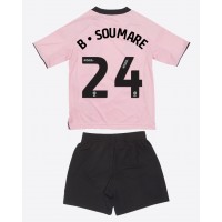 Leicester City Boubakary Soumare #24 Replika babykläder Tredjeställ Barn 2025-26 Kortärmad (+ korta byxor)